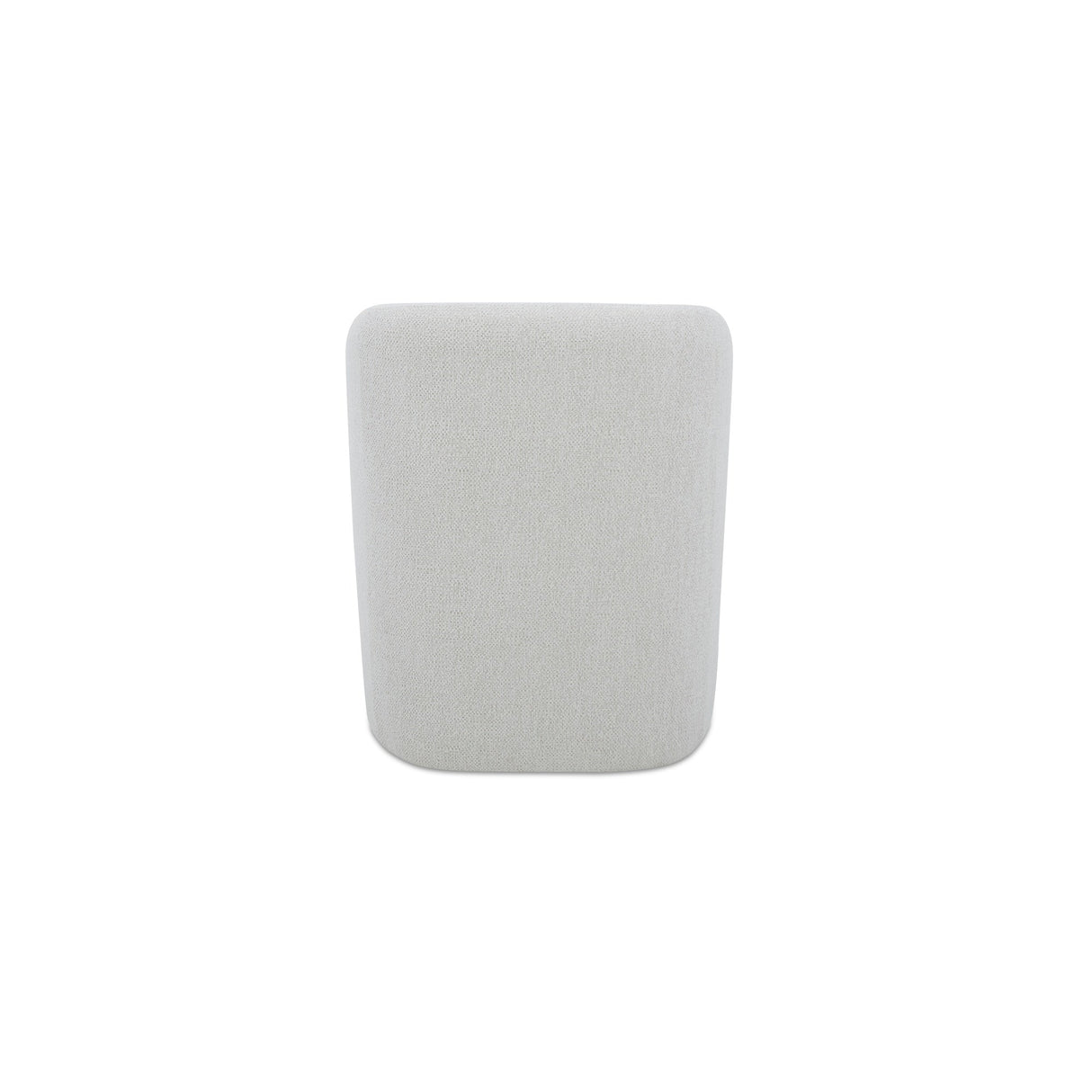 Sandy Off-White Rolling Dining Chair by MOES at Eve Furniture