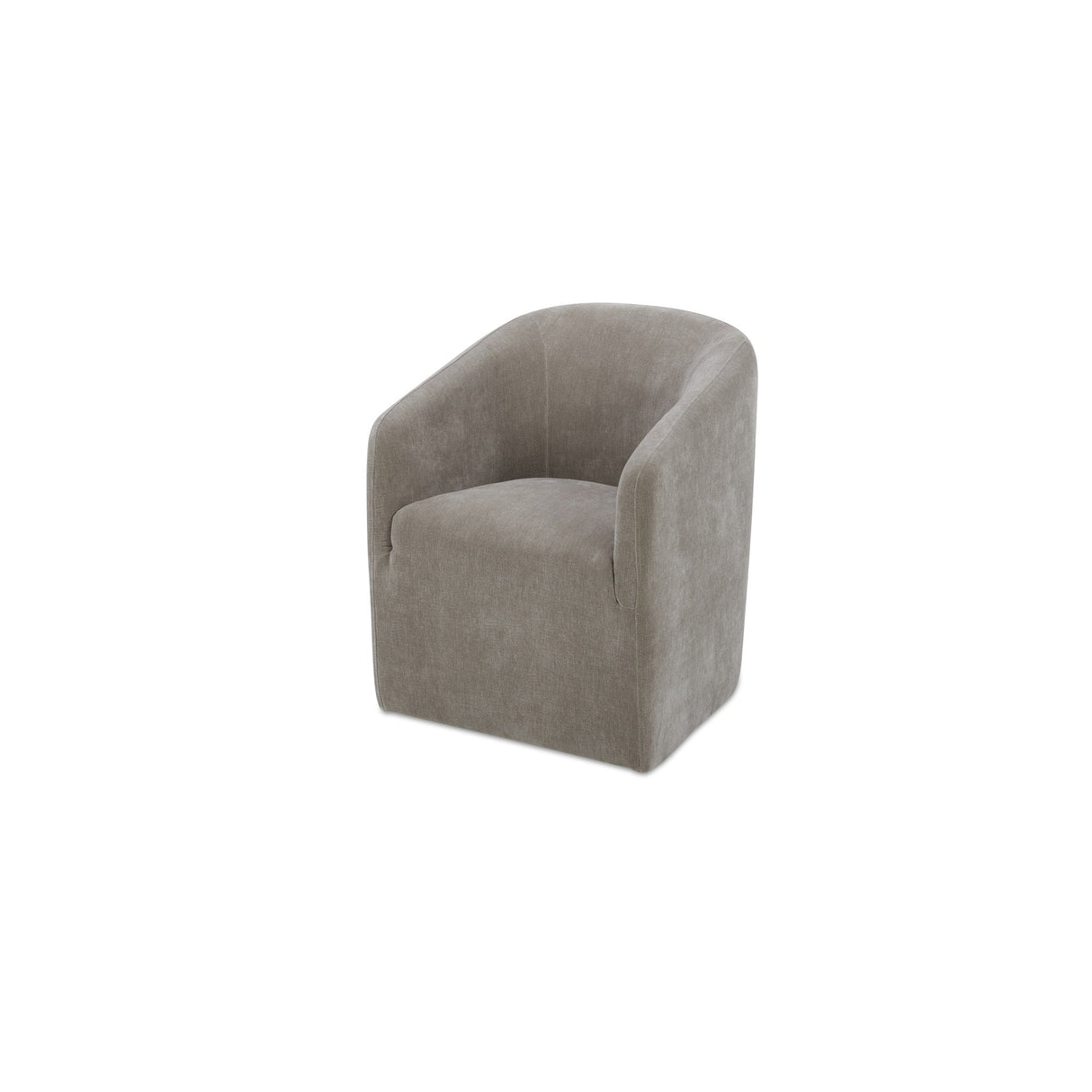 Sandy Taupe Rolling Dining Chair by MOES at Eve Furniture