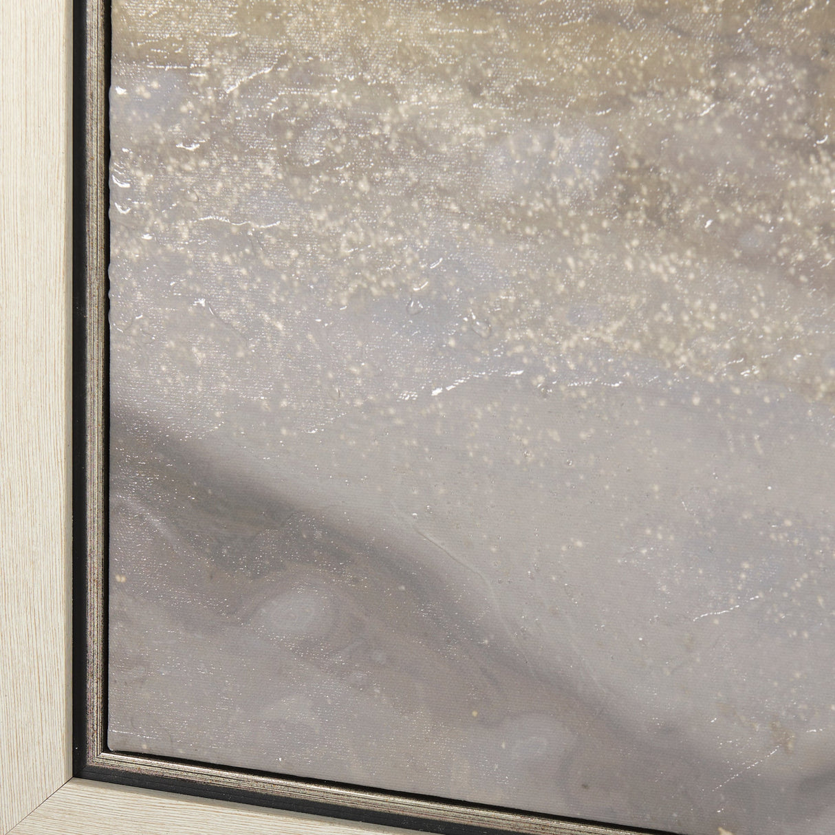 Sandy Waves III by Mercana Studio a Hand Embellished Textured Framed Canvas by Mercana at Eve Furniture
