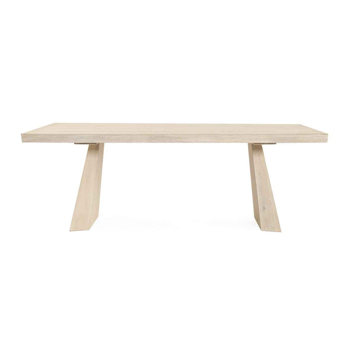 Sanford Cream Washed Dining Table by Classic Home at Eve Furniture