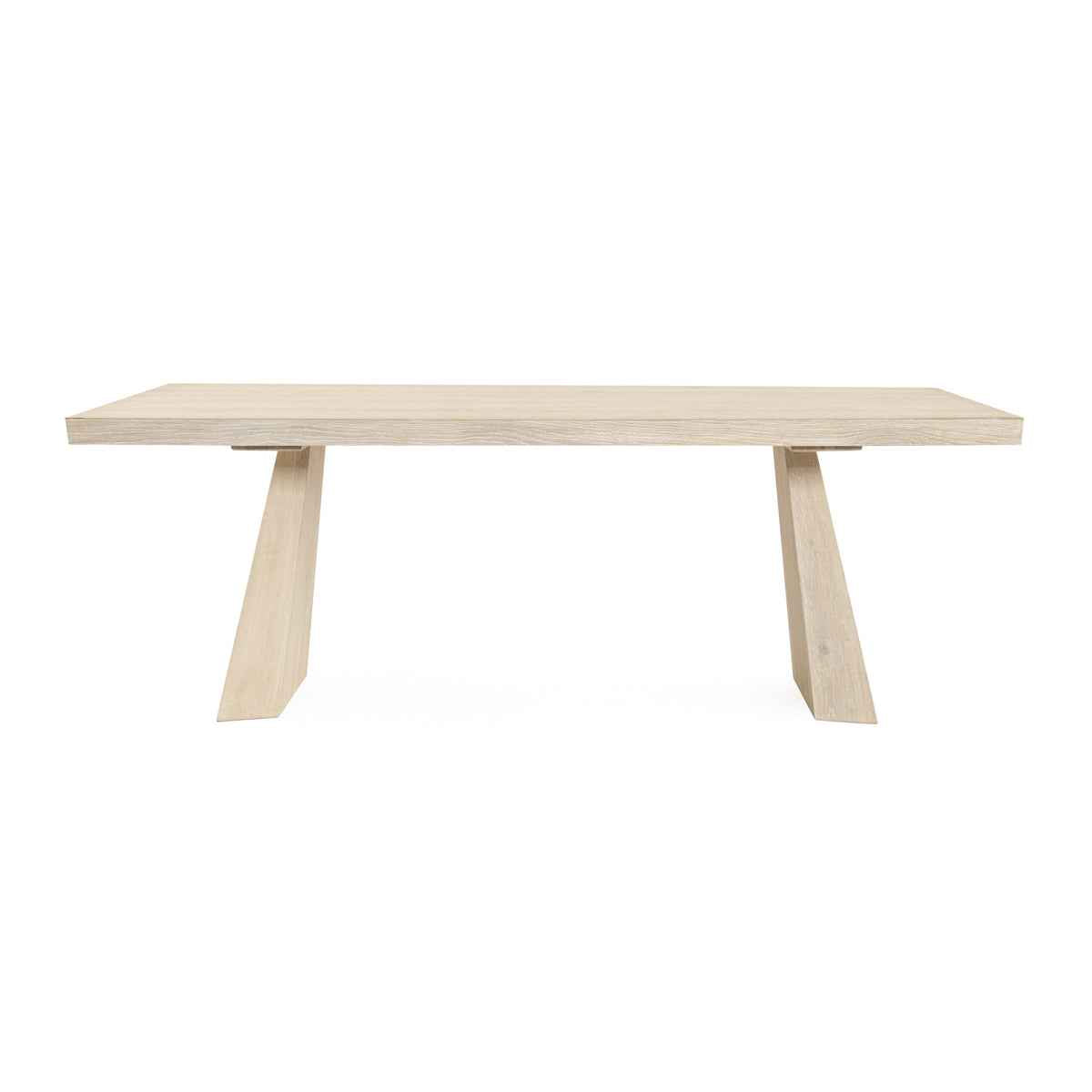 Sanford Dining Table - Cream Washed by Classic Home at Eve Furniture