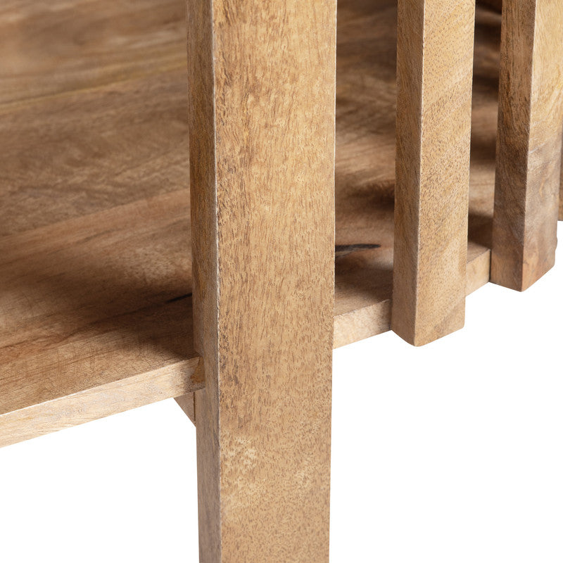 Santa Ana Brown Console Table by Crestview at Eve Furniture