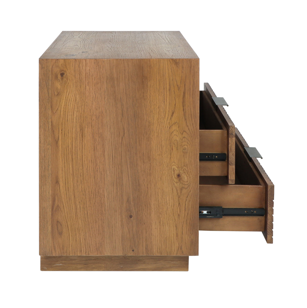 Santa Clara 2 Drawer Nightstand - Caramel Brown by Classic Home at Eve Furniture