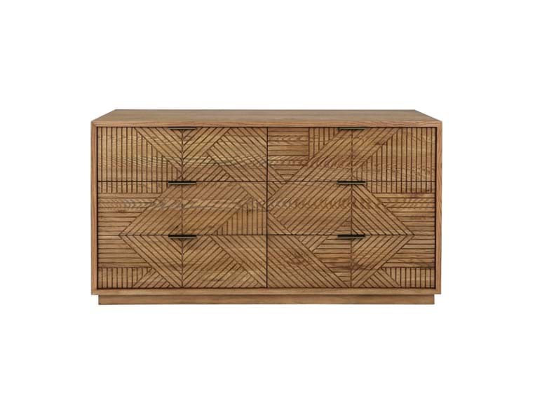 Santa Clara Caramel Brown Dresser by Classic Home at Eve Furniture