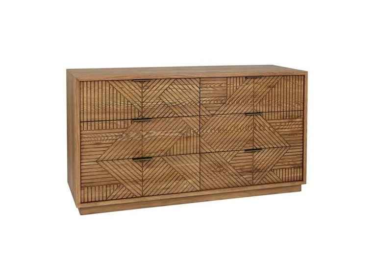 Santa Clara Caramel Brown Dresser by Classic Home at Eve Furniture