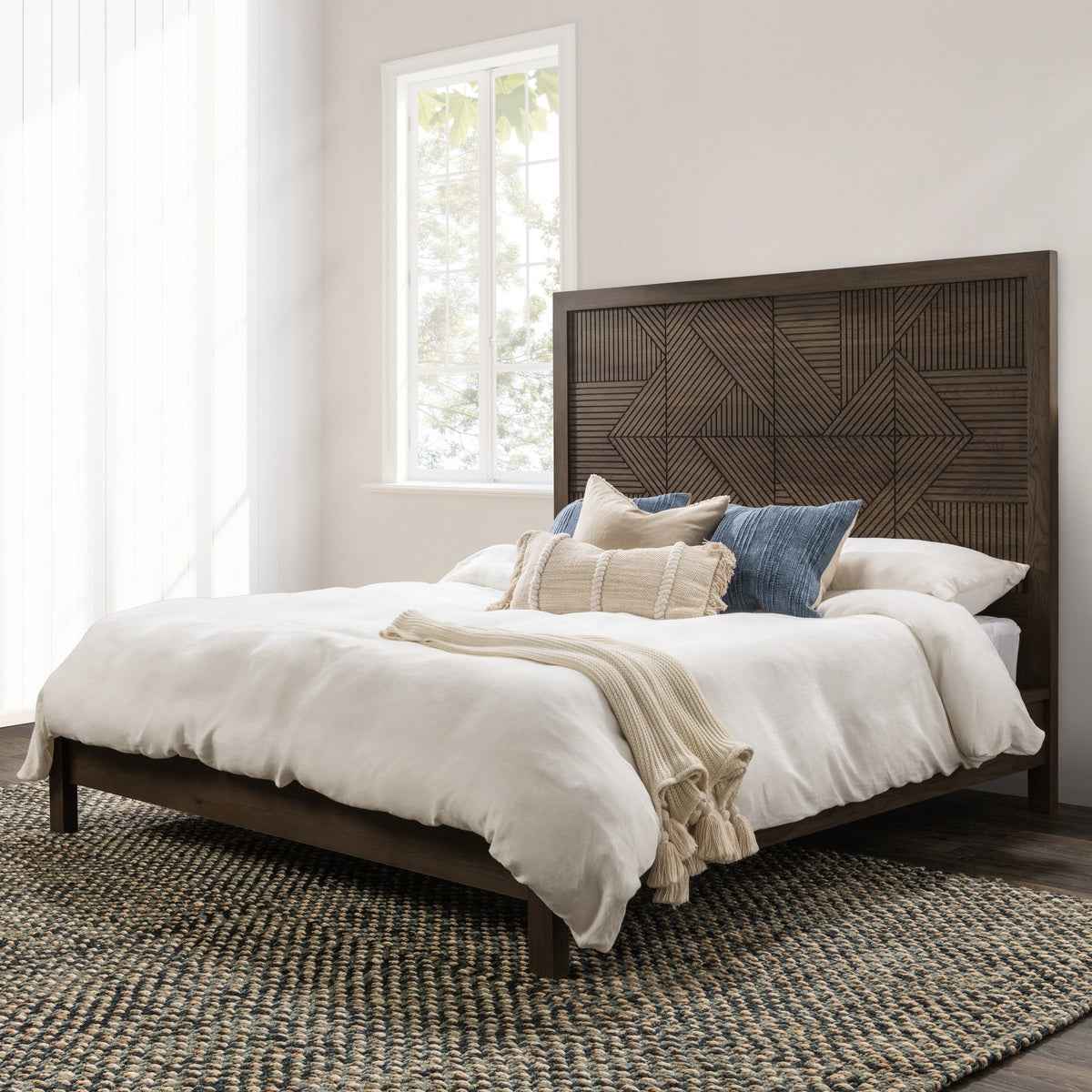 Santa Clara Toasted Brown Bed by Classic Home at Eve Furniture