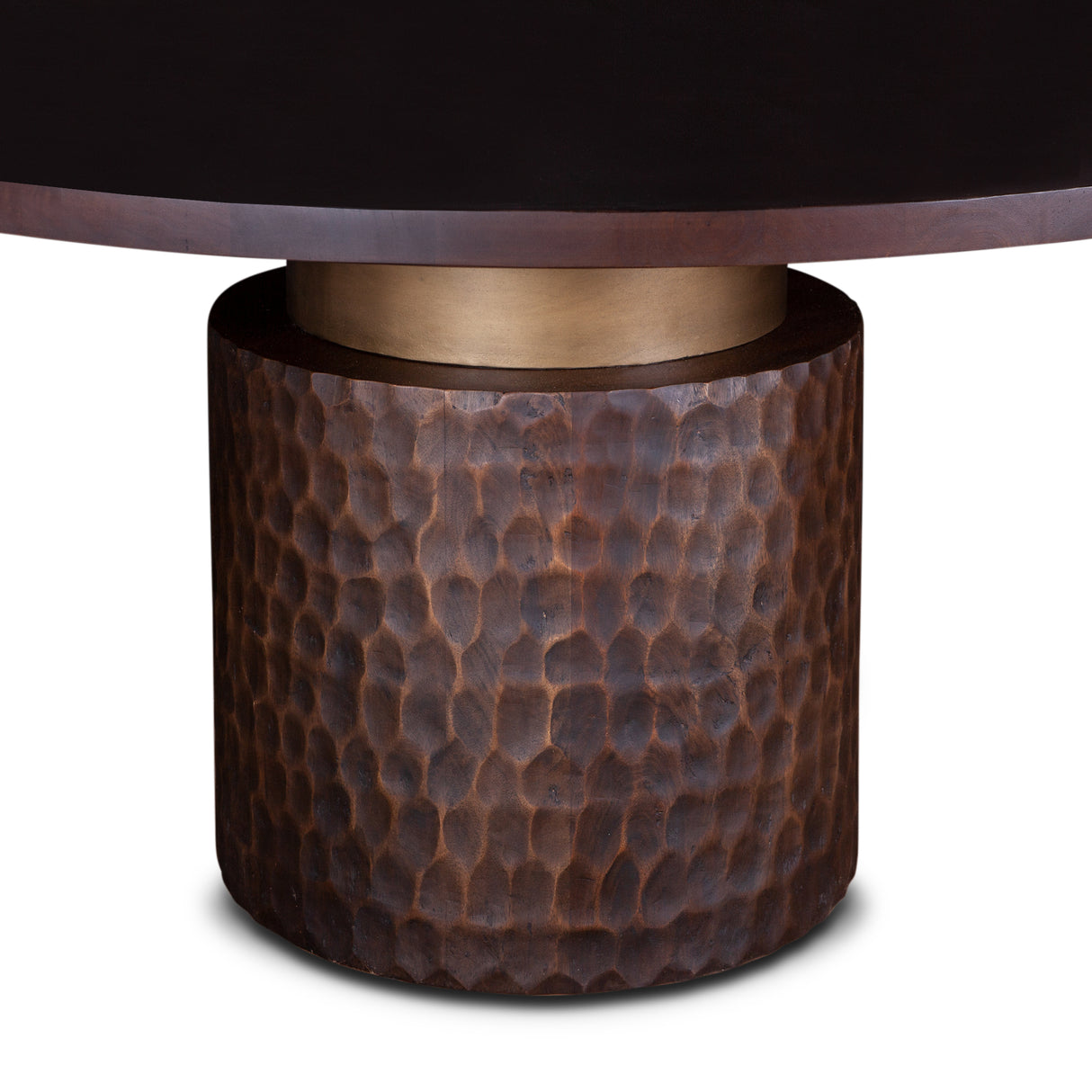 Santa Cruz 60" Round Dining Table in Two Tone by Home Trends & Design at Eve Furniture