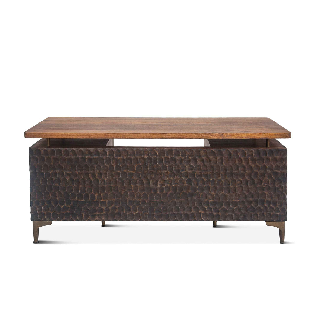 Santa Cruz 66" Office Desk in Two Tone by Home Trends & Design at Eve Furniture