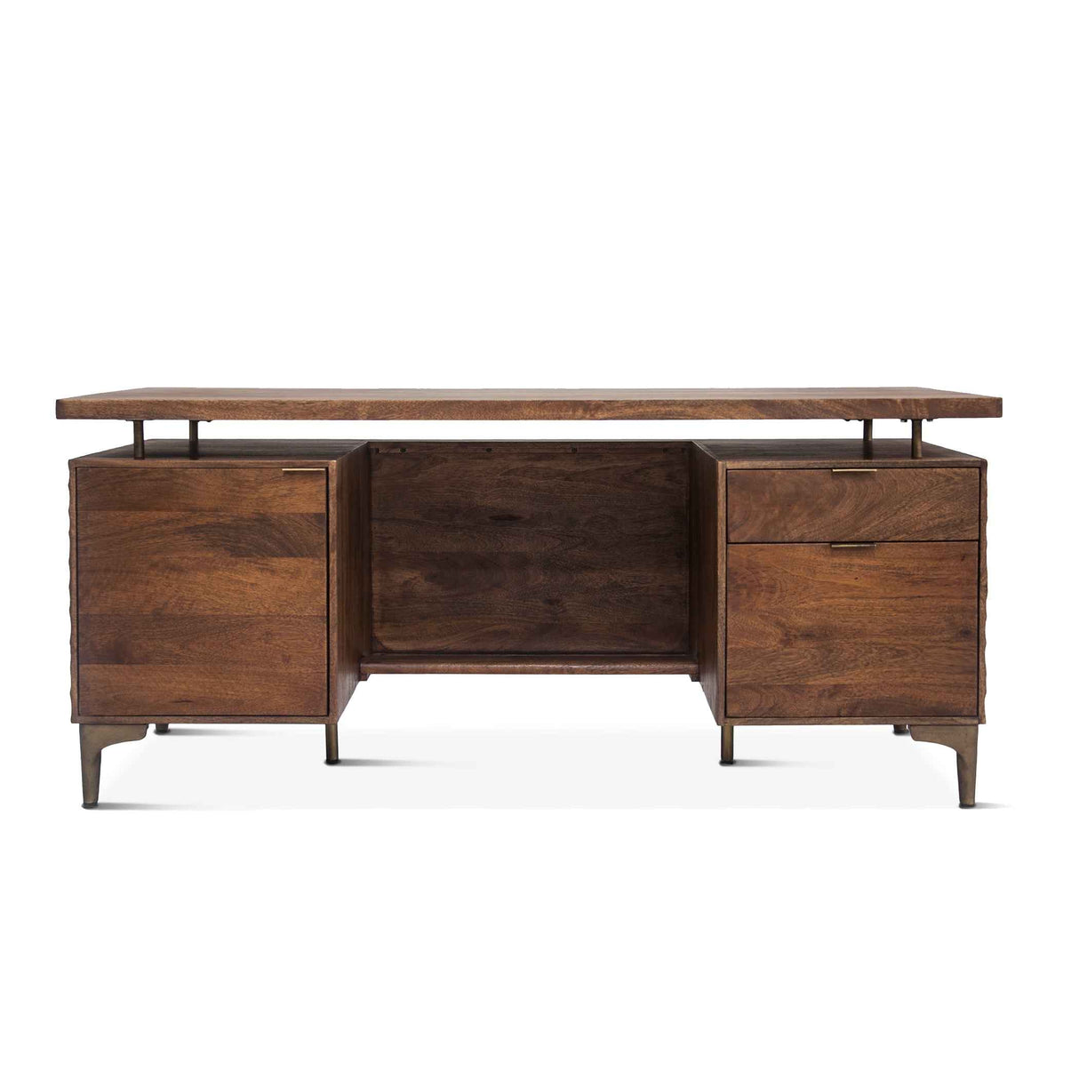 Santa Cruz 66" Office Desk in Two Tone by Home Trends & Design at Eve Furniture