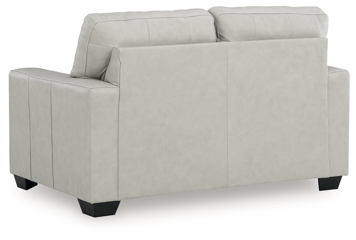 Santorine Bone Living Room Set by Ashley at Eve Furniture