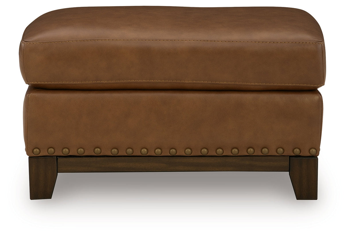 Saonara Amber Ottoman by ASHLEY FURNITURE at Eve Furniture