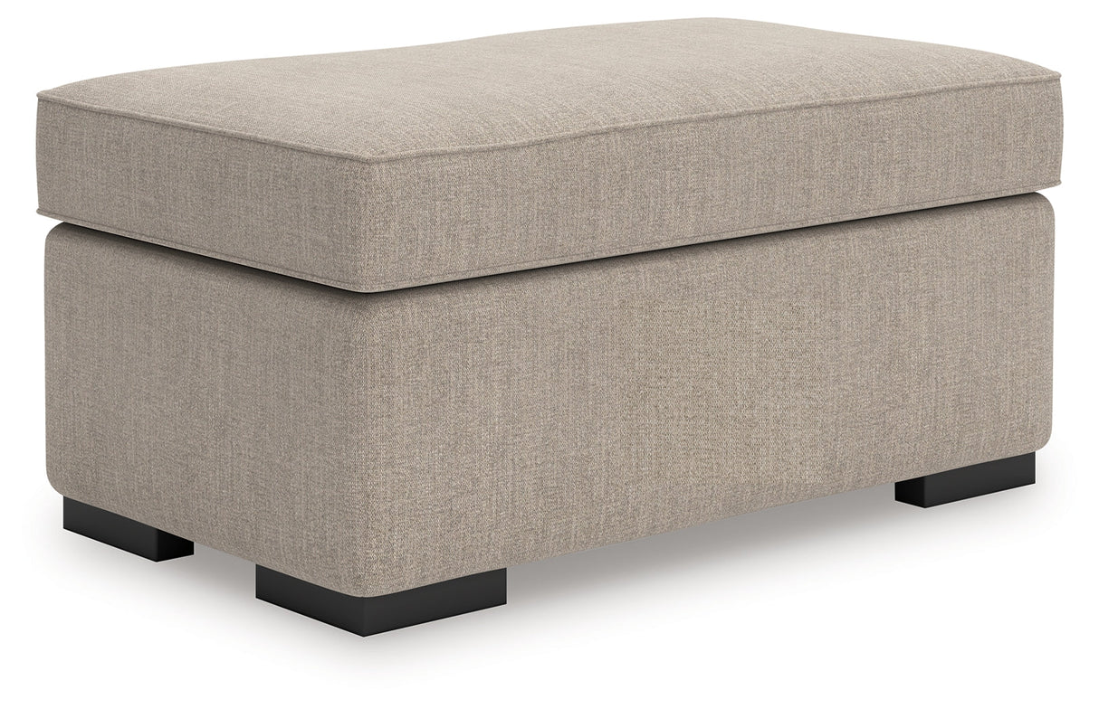 Sararose Heather Ottoman by Ashley at Eve Furniture
