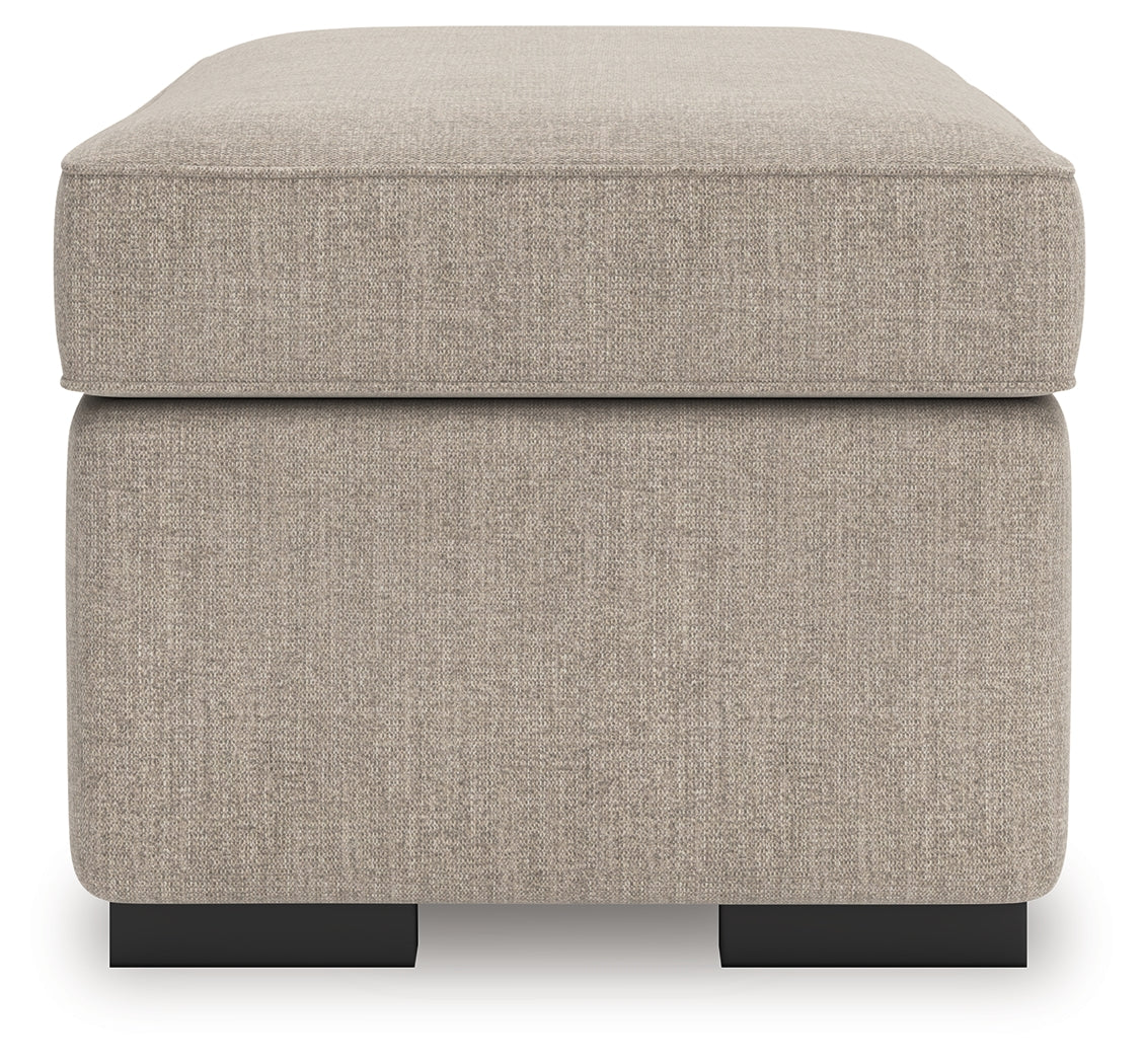 Sararose Heather Ottoman by Ashley at Eve Furniture