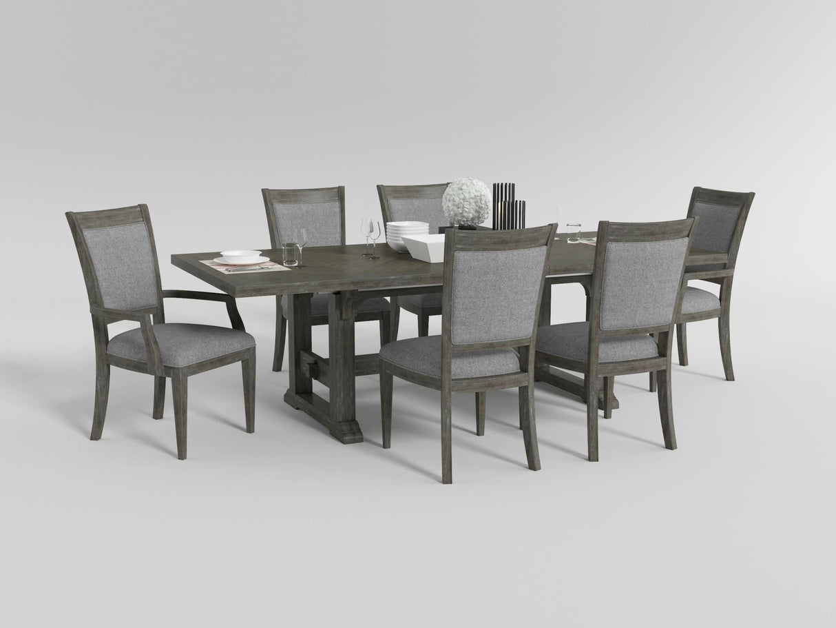 Sarasota Driftwood Brown Server with 4 Door by Homelegance at Eve Furniture