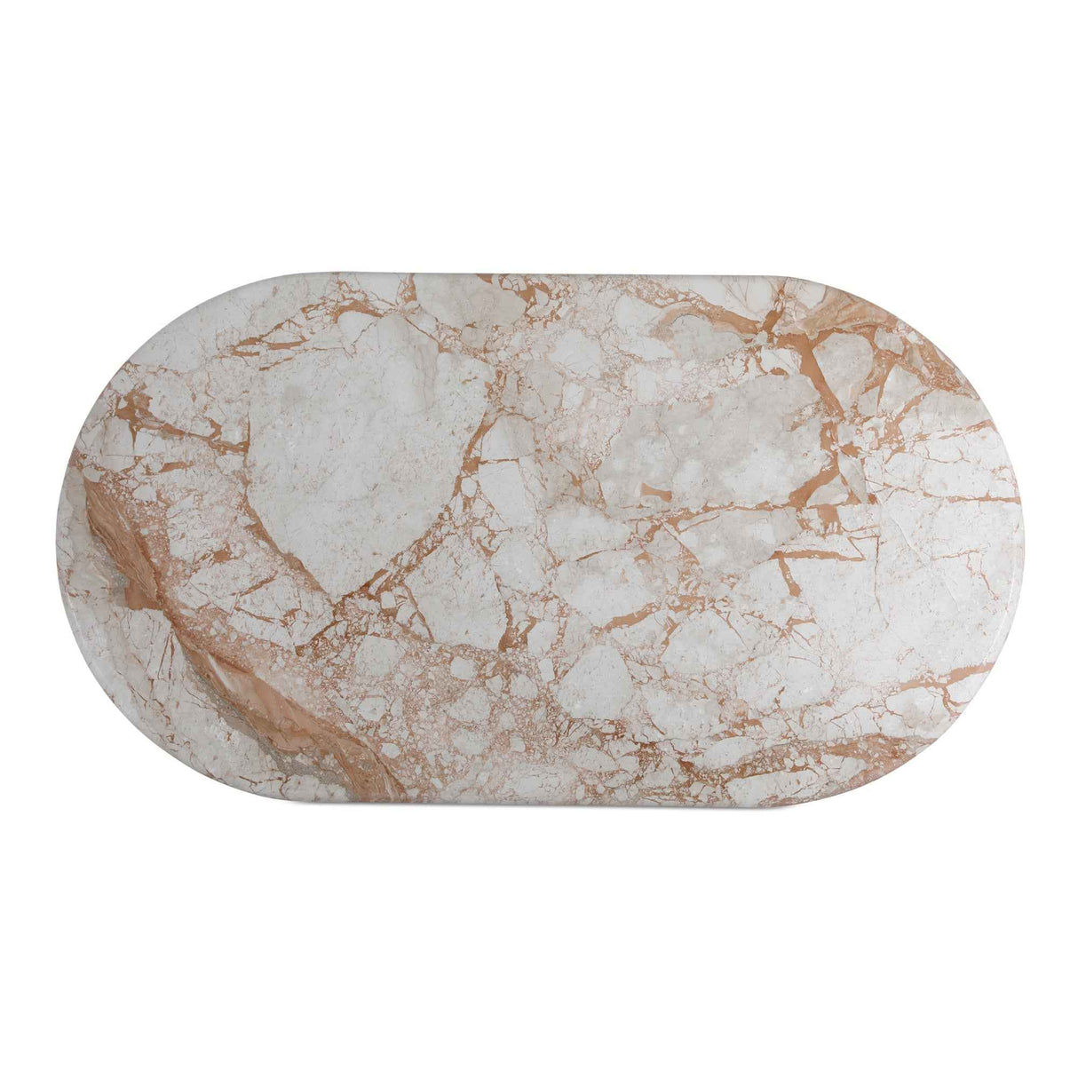 Sartoria Breccia Marble/Natural Dining Table