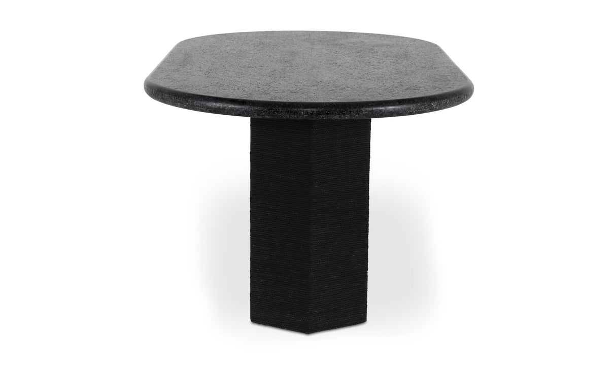 Sartoria Dining Table Black Granite by Moe's Home at Eve Furniture