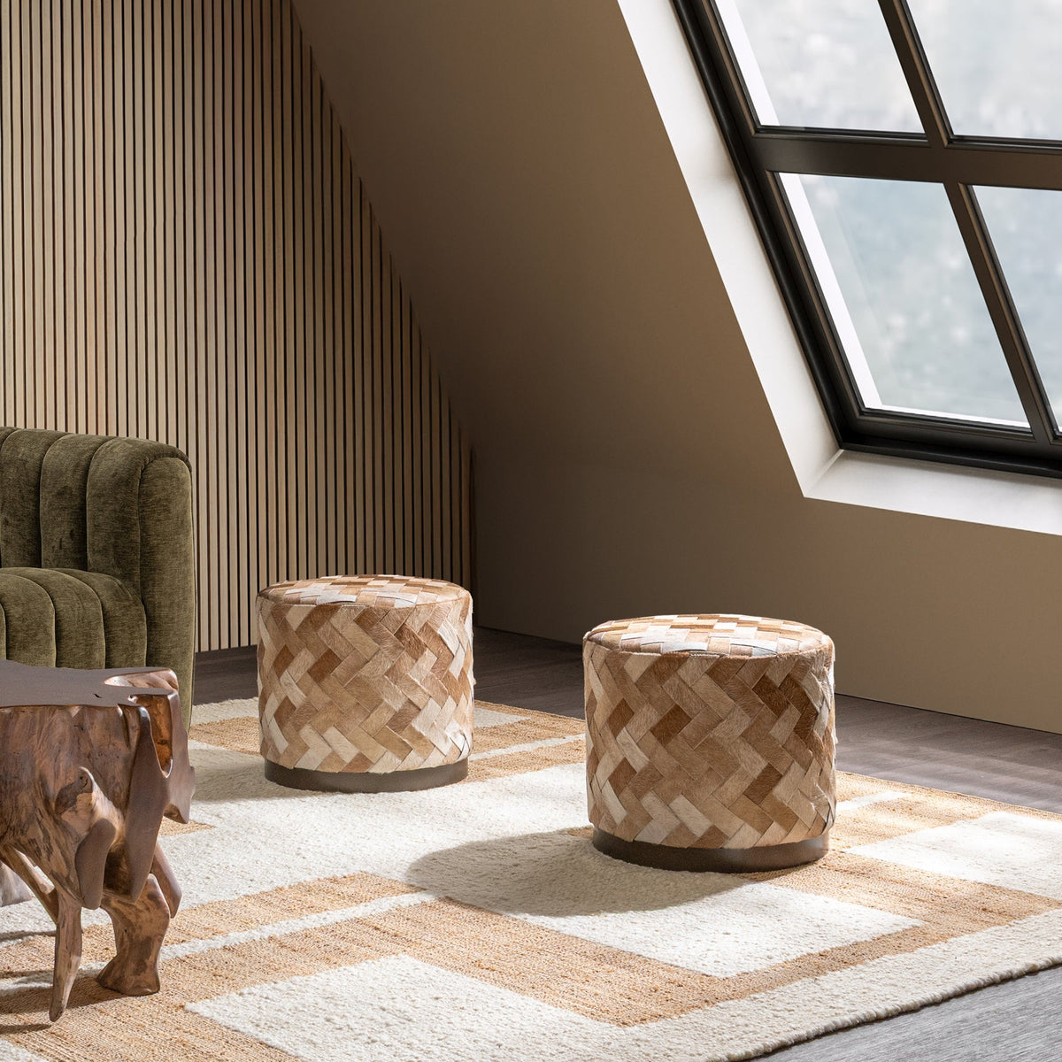 Sasha Ottoman by Classic Home at Eve Furniture