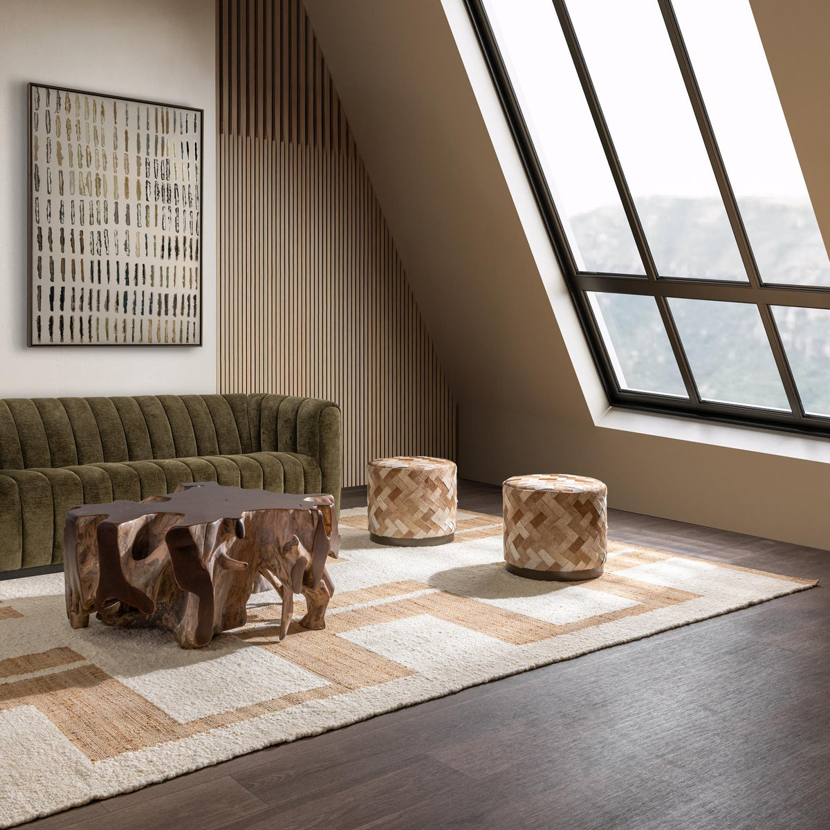 Sasha Ottoman by Classic Home at Eve Furniture