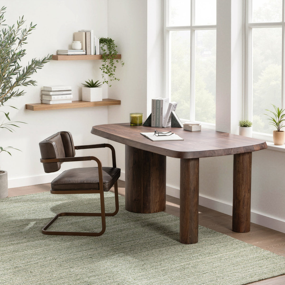 Saunders Desk by Classic Home at Eve Furniture