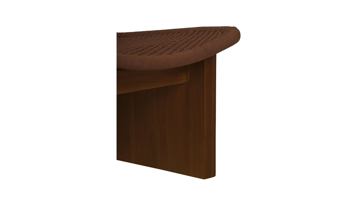 Savanna Outdoor Accent Chair Brown by Moe's Home at Eve Furniture