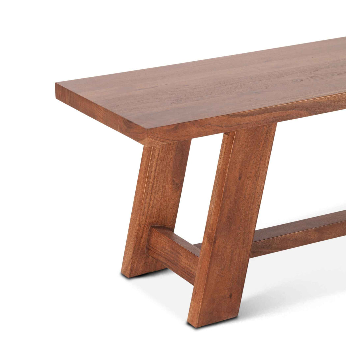 Savannah 80" Bench in Cinnamon Brown