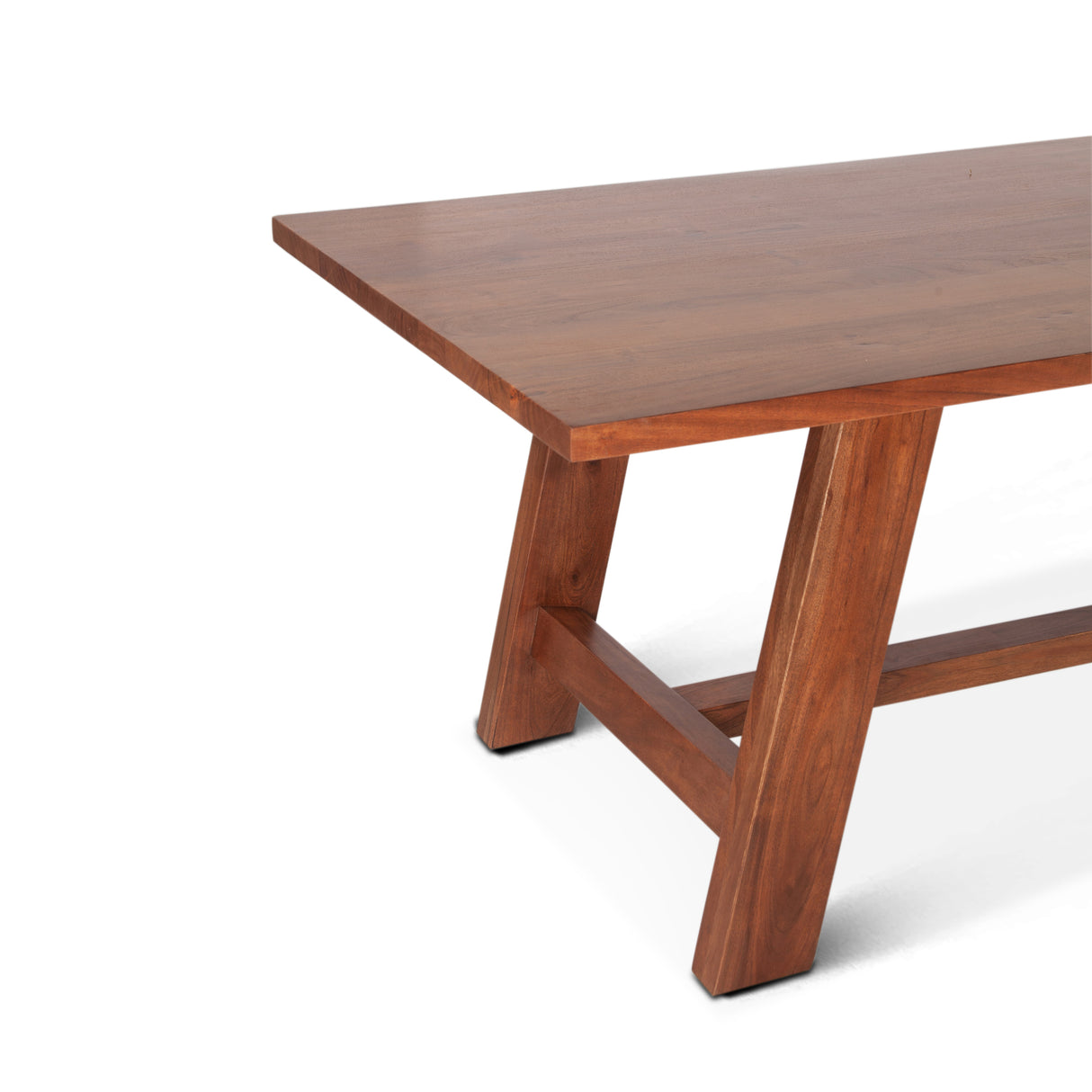 Savannah 94" Dining Table in Cinnamon Brown by Home Trends & Design at Eve Furniture