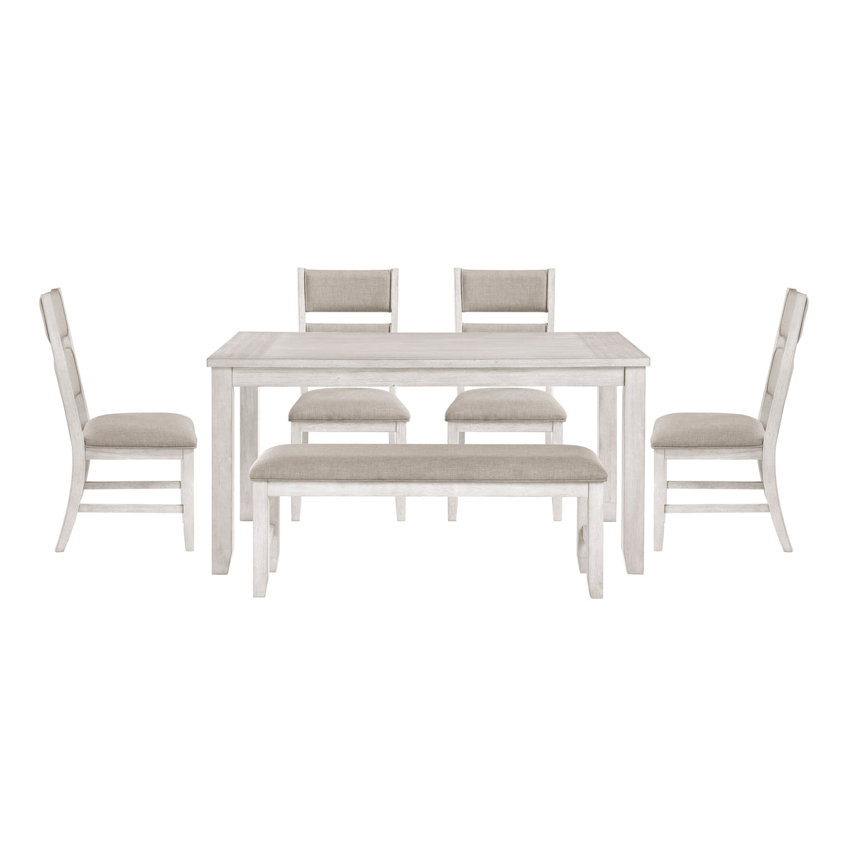 Savile Light Gray Side Chair, Set of 2 by Homelegance at Eve Furniture