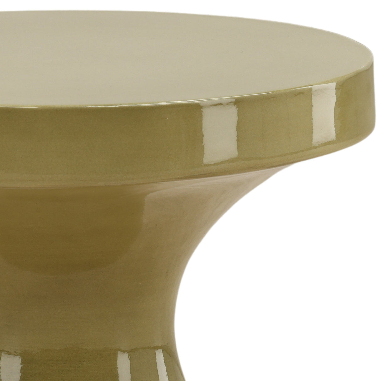 Savitri Outdoor Side Table, Green Ombre by Dovetail at Eve Furniture