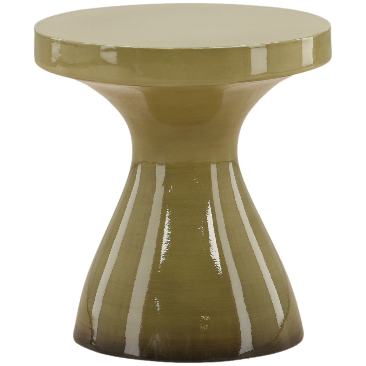 Savitri Outdoor Side Table, Green Ombre by Dovetail at Eve Furniture