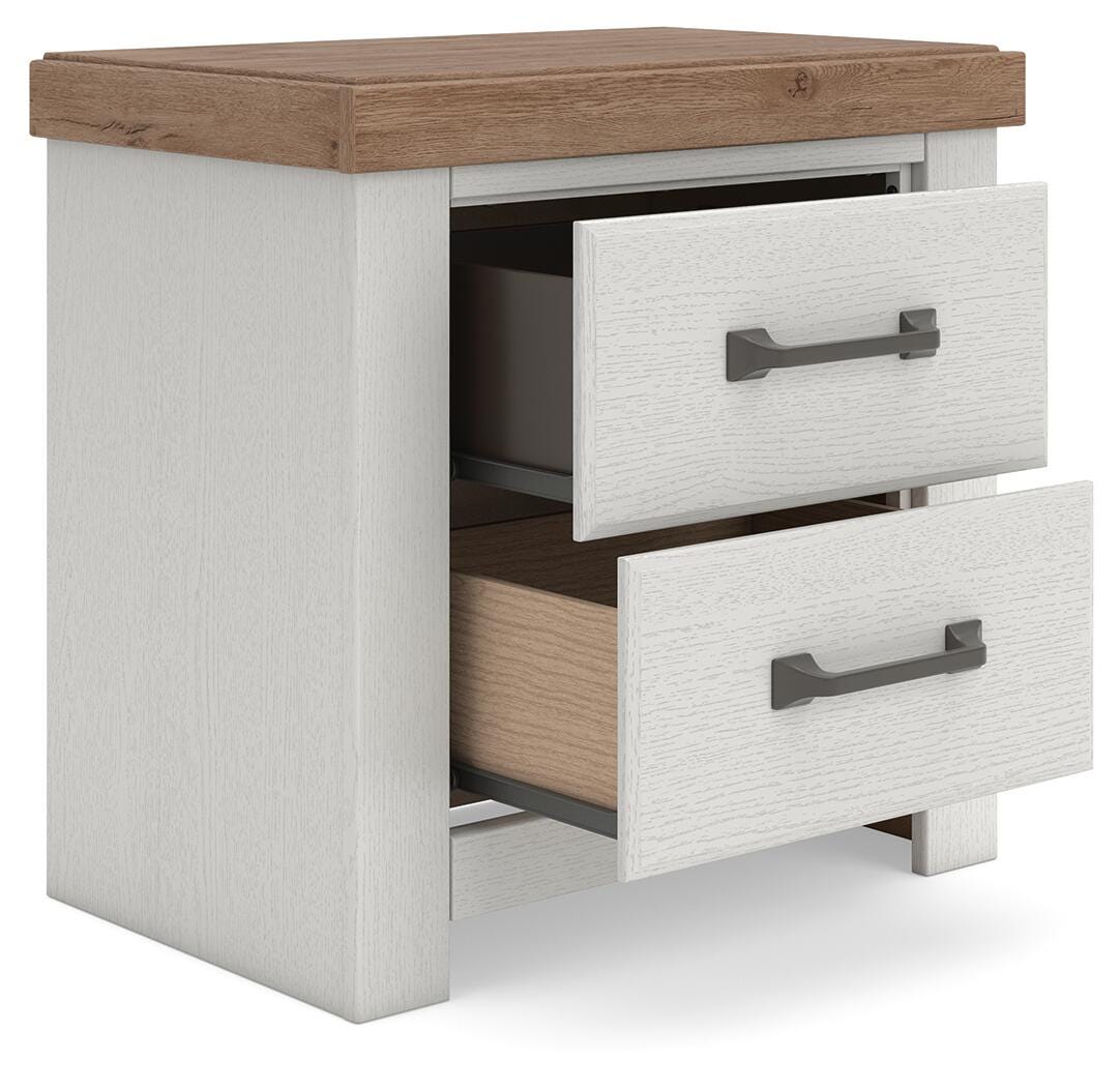 Savonport White/Brown Youth Storage Panel Bedroom Set by Ashley at Eve Furniture