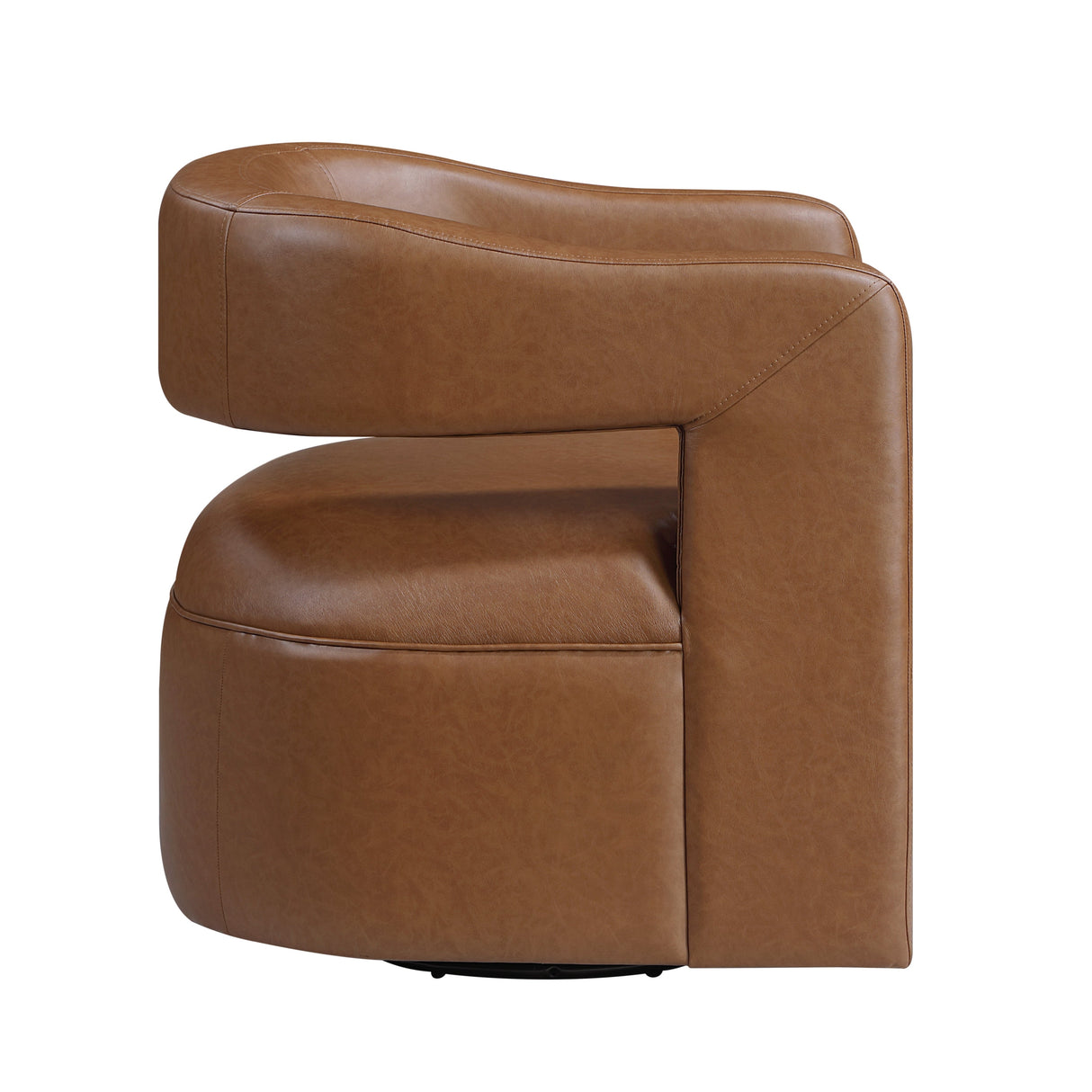 Sawyer Camel Swivel Chair by Homelegance at Eve Furniture