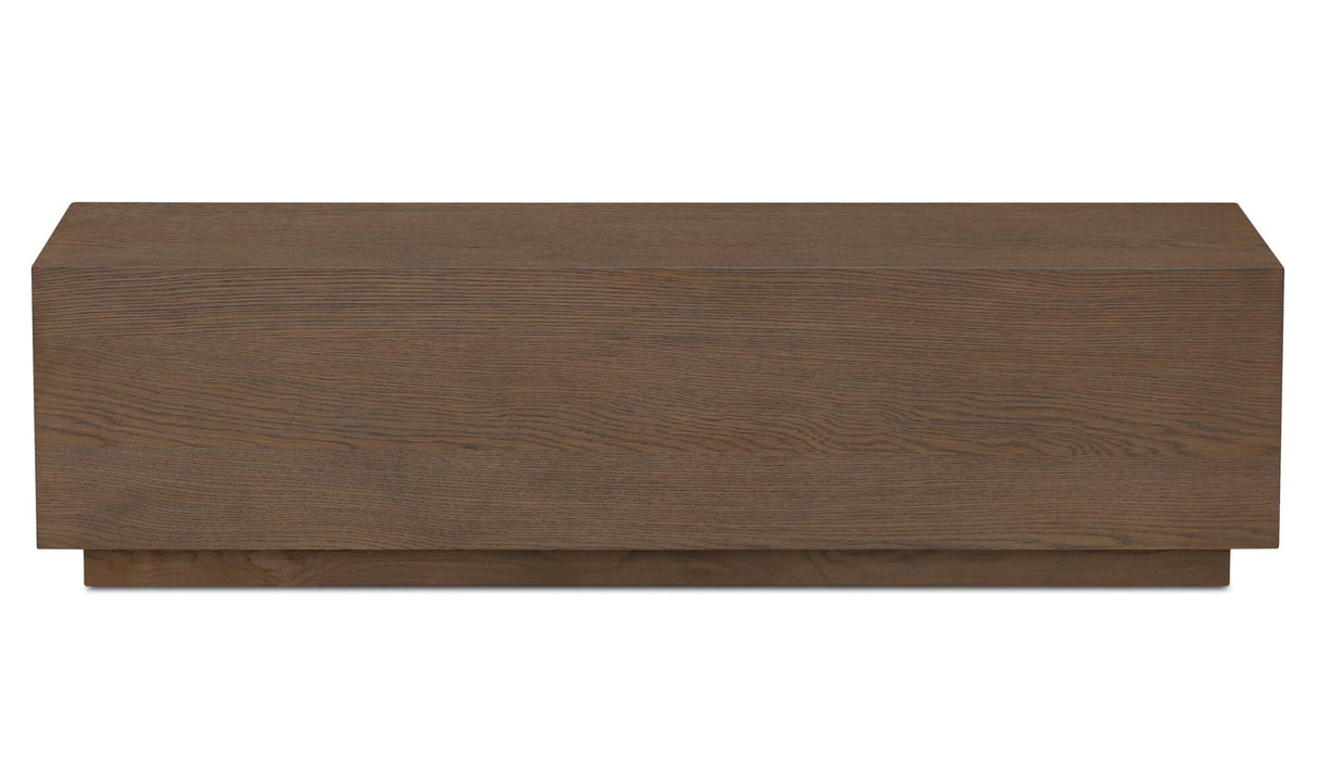 Sawyer Coffee Table Dark Brown by Moe's Home at Eve Furniture