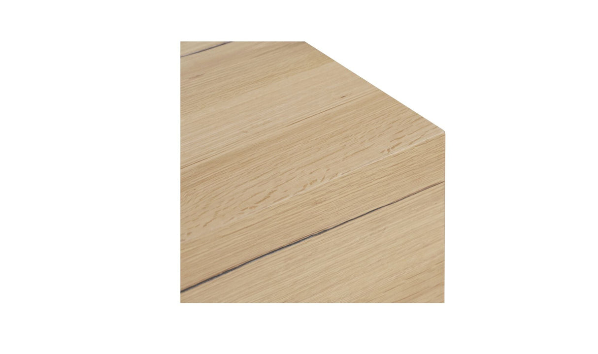 Sawyer Coffee Table Rustic Oak by Moe's Home at Eve Furniture