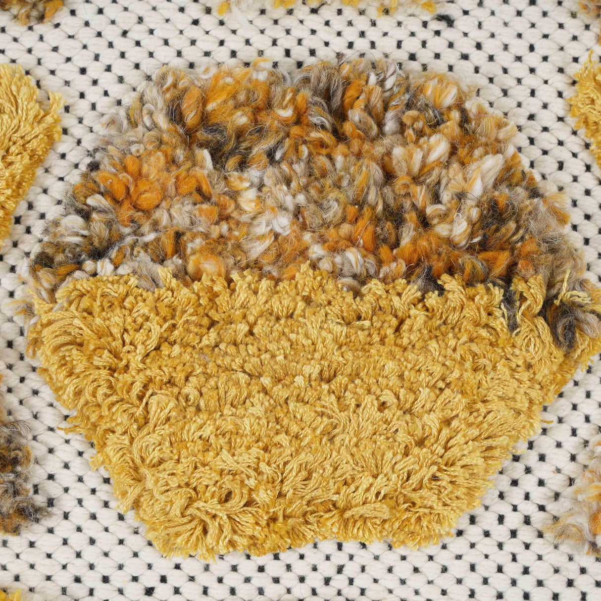 Sawyer Natural Tones Tufted Pouf by TOV Furniture at Eve Furniture