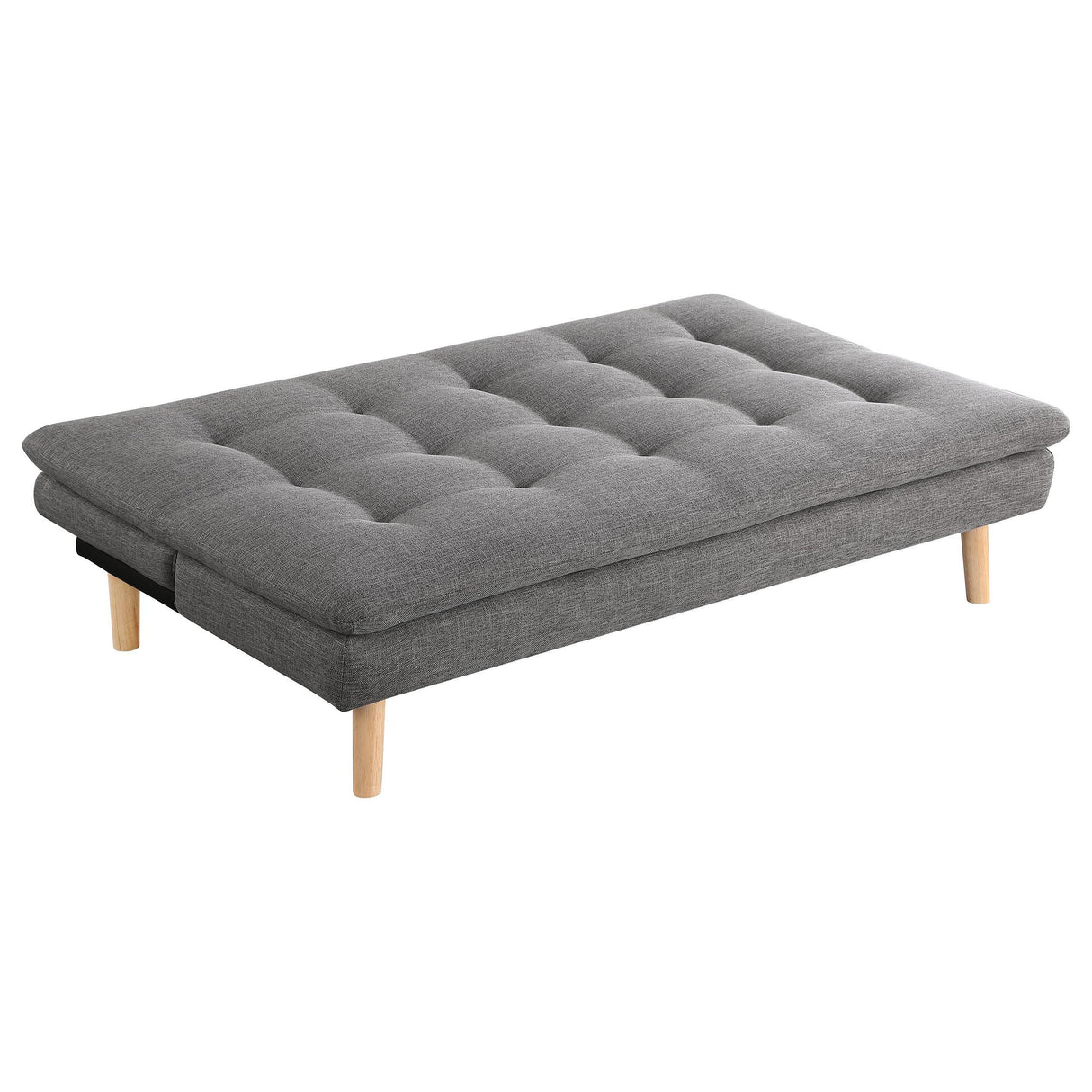 Scout Upholstered Tufted Convertible Sofa Bed Grey by Coaster at Eve Furniture