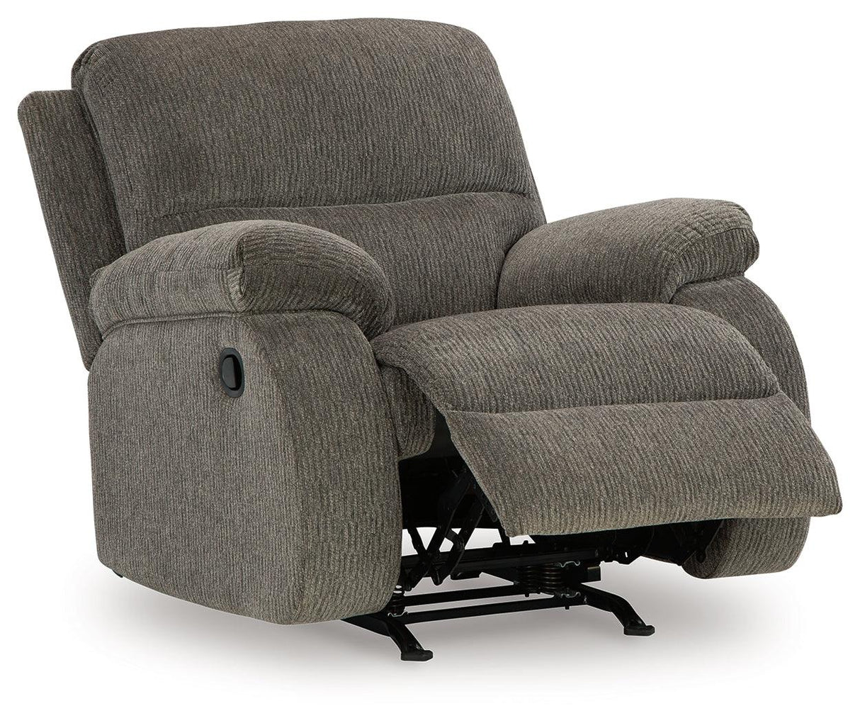 Scranto Brindle Manual Recliner by Ashley at Eve Furniture