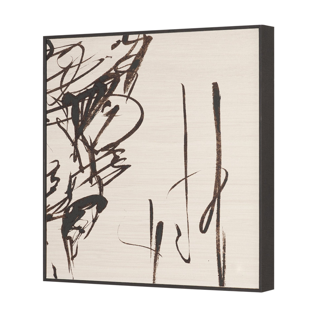 Sculptured Chaos III by Mercana Studio Hand Embellished Textured Framed Artwork by Mercana at Eve Furniture