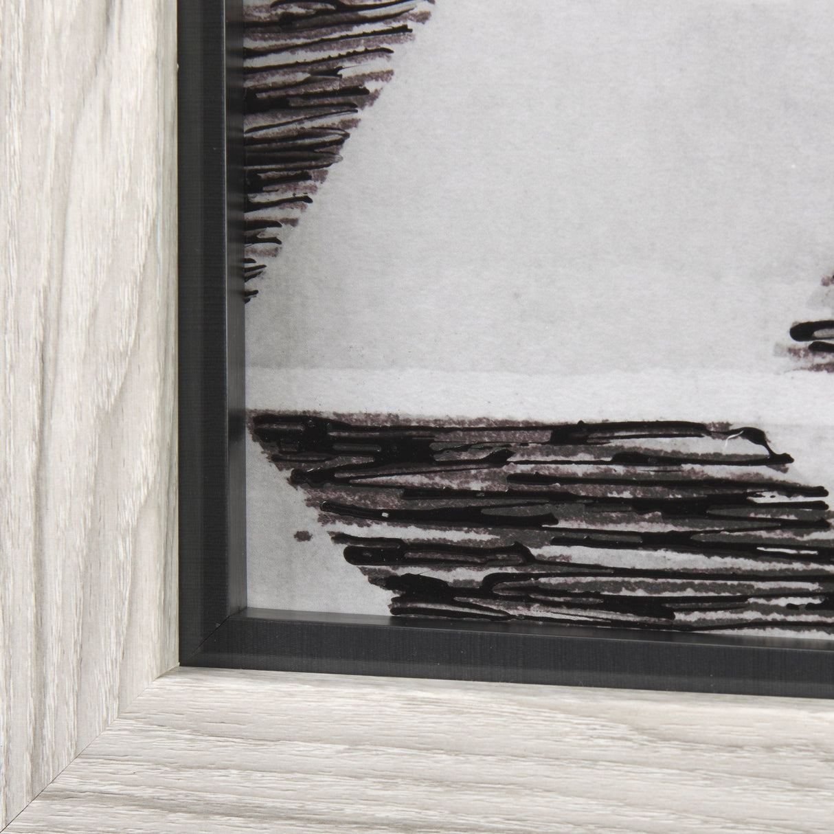 Se Promener I by Mercana Studio a Hand Embellished Textured Framed Art Print Matted under Glass by Mercana at Eve Furniture