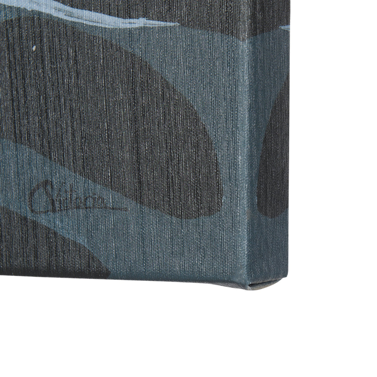 Sea bay at nitght I by Mercana Studio a Hand Embellished Textured Canvas by Mercana at Eve Furniture