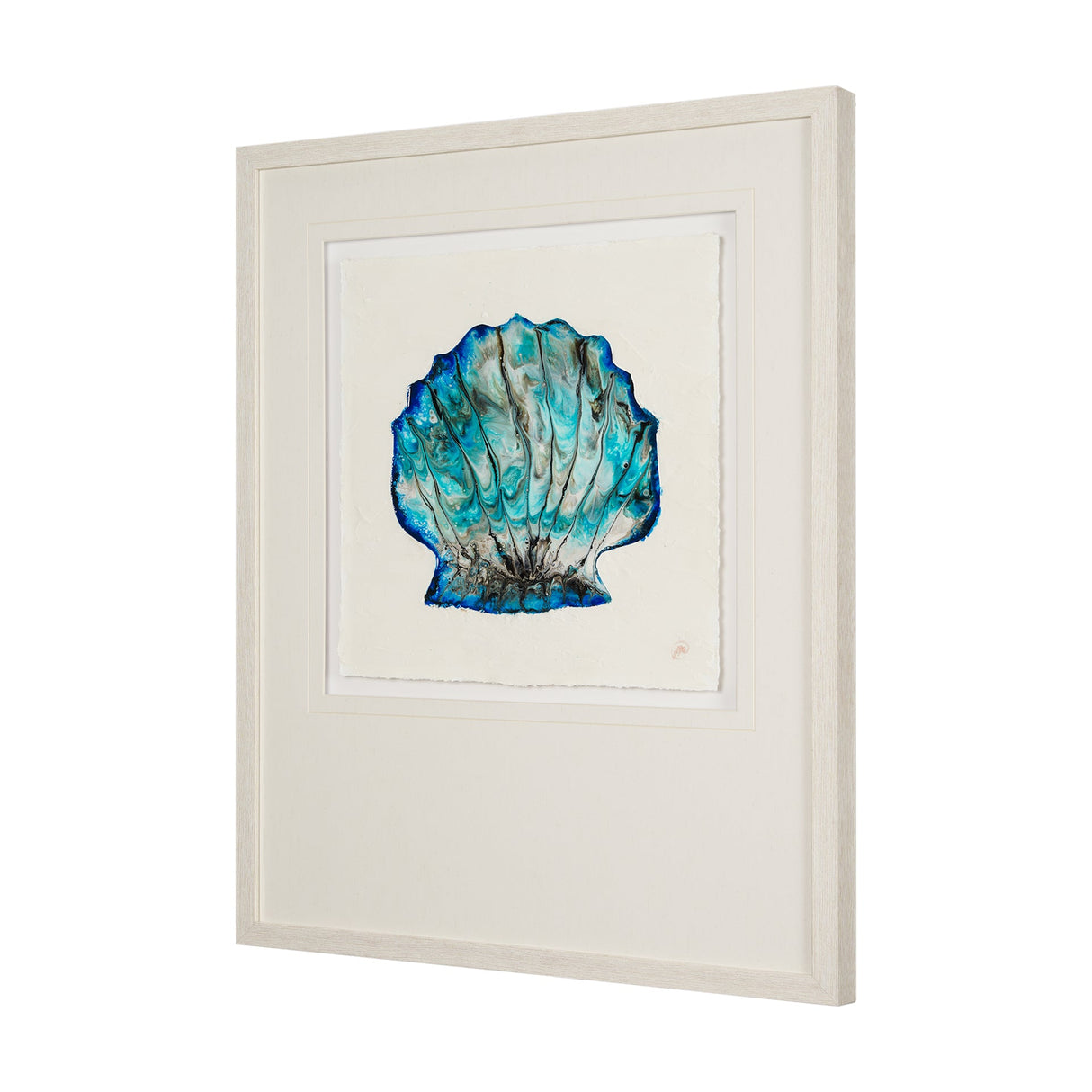 Sea Pearl by Studio M a handmade Original Framed Artwork under Glass by Mercana at Eve Furniture