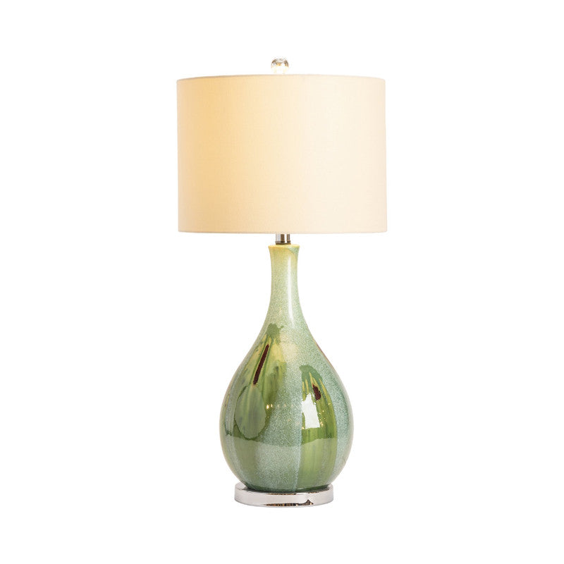 Sea Scape Green Table Lamp by Crestview at Eve Furniture