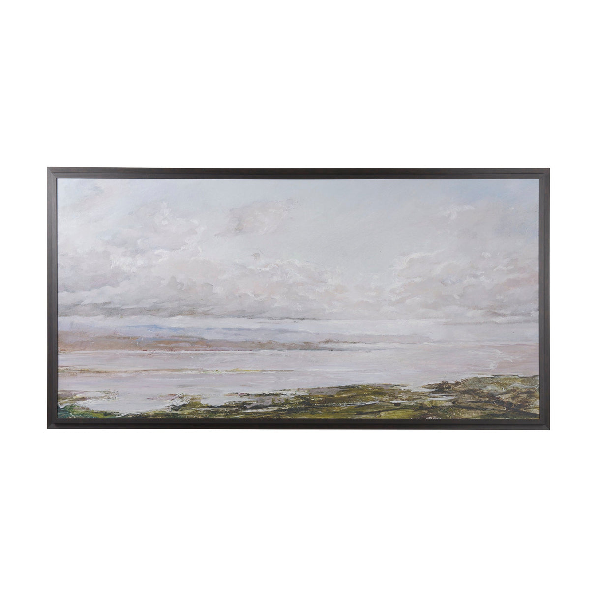 Sea View by Mercana Studio a Hand Embellished Textured Framed Canvas by Mercana at Eve Furniture