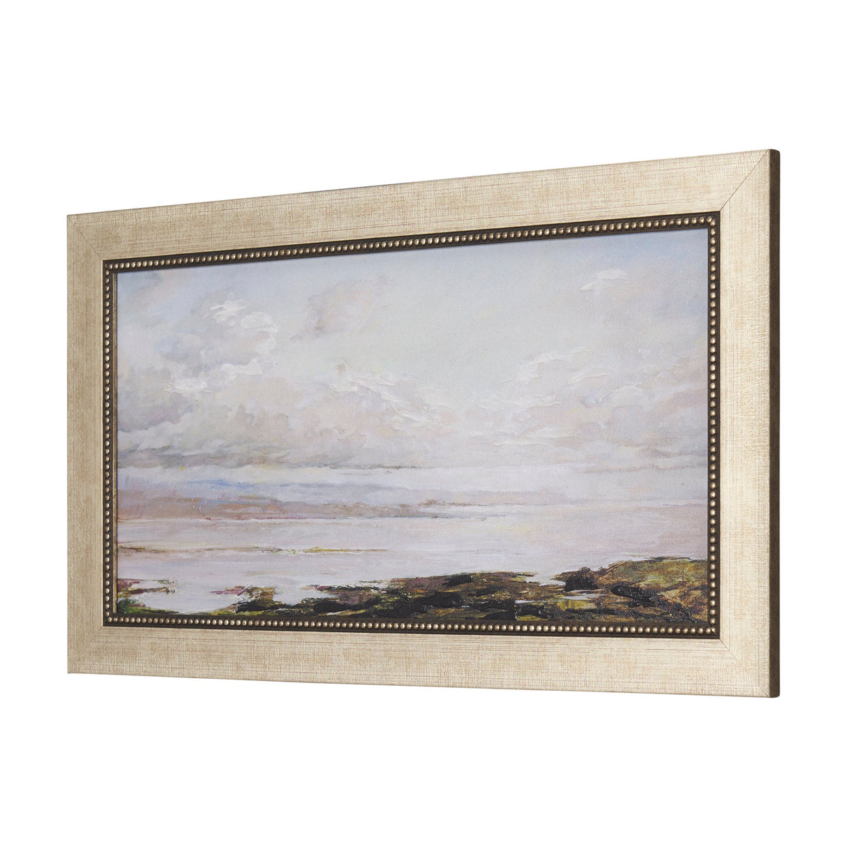 Sea View (Set of 5) by Mercana Studioa Hand Embellished Textured Framed Art Print by Mercana at Eve Furniture