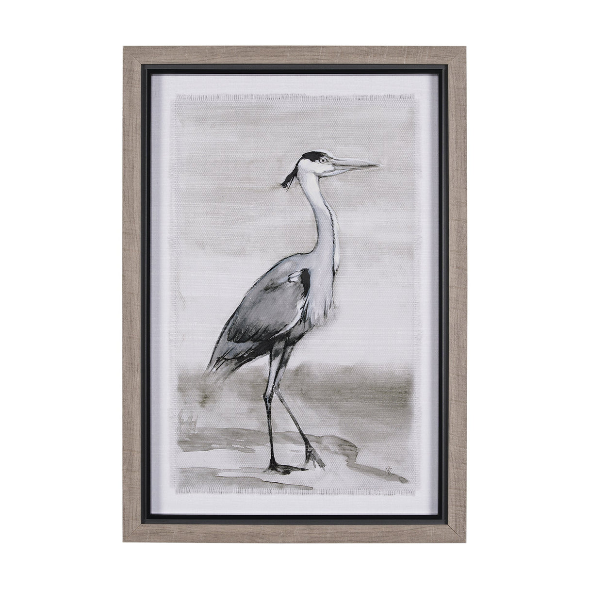 Seaside Vacation II by Mercana Studio a Hand Embellished Textured Framed Art Print by Mercana at Eve Furniture