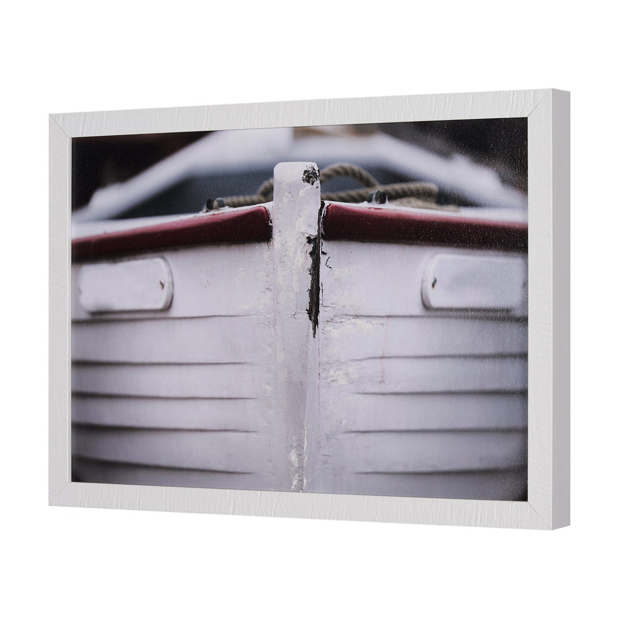 Seaside Vacation III by Mercana Studio a Hand Embellished Textured Framed Art Print by Mercana at Eve Furniture