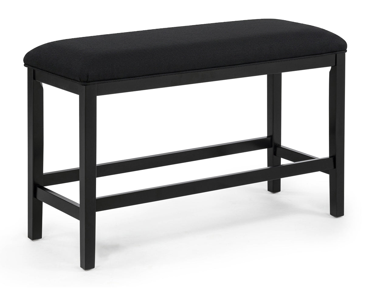 Sebastian Black Counter Height Set by Crown Mark at Eve Furniture