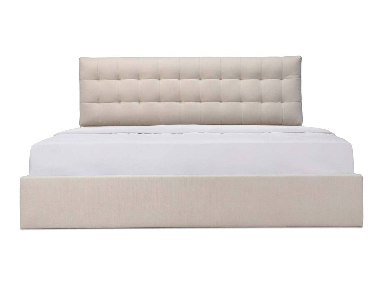 Sebastion Cream Queen Storage Bed by Moe's Home at Eve Furniture