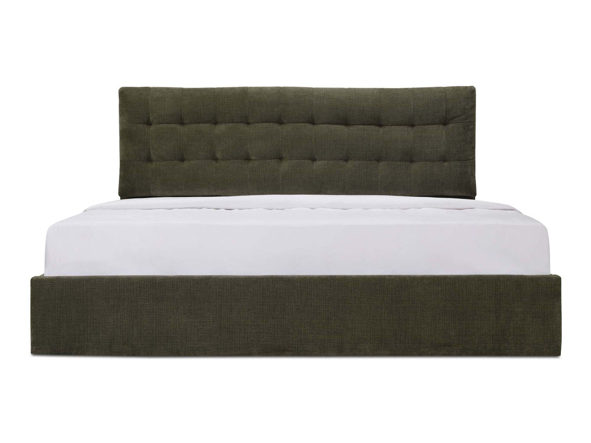 Sebastion Green Queen Storage Bed by Moe's Home at Eve Furniture