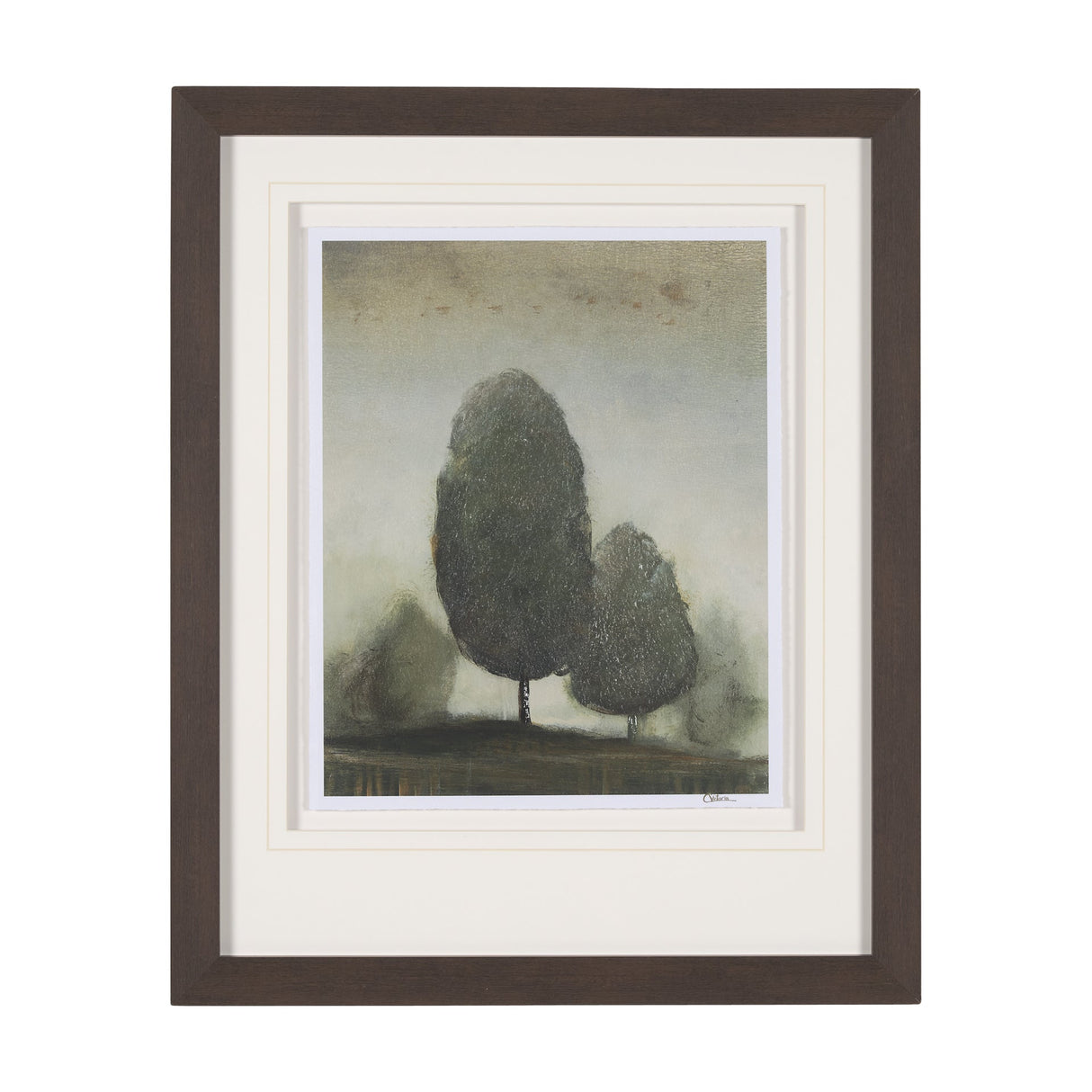 Secret Garden III by Mercana Studio a Hand Embellished Textured Framed Art Print Matted under Glass by Mercana at Eve Furniture
