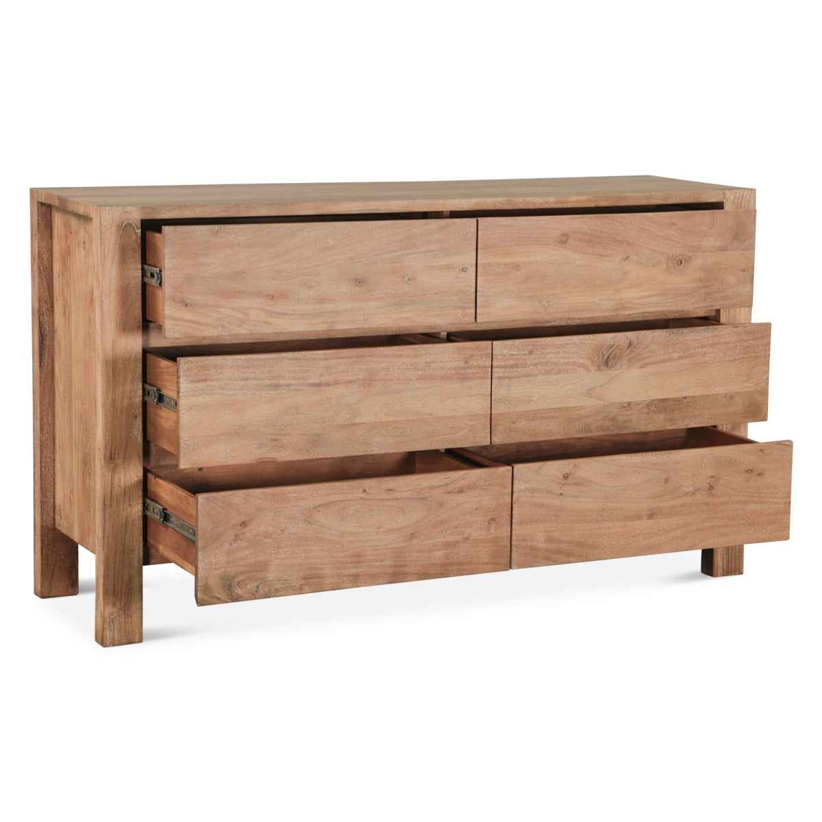 Sedona 60" Dresser in Brushed Acacia by Home Trends & Design at Eve Furniture